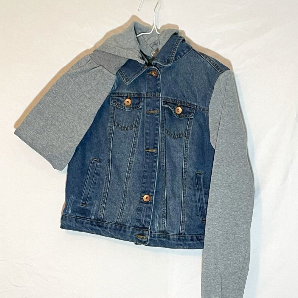Jean Jacket, Hooded. Fashion Nova